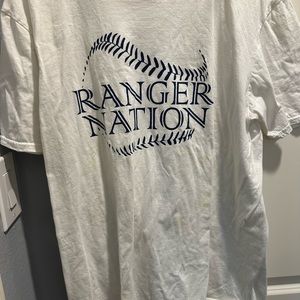 Ranger baseball shirt